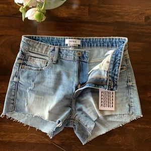 Pistola denim cut off jean short size 28